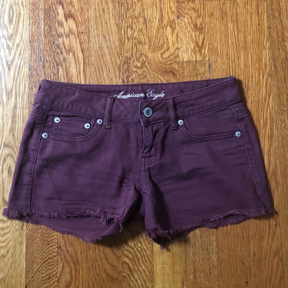American Eagle purple shorts